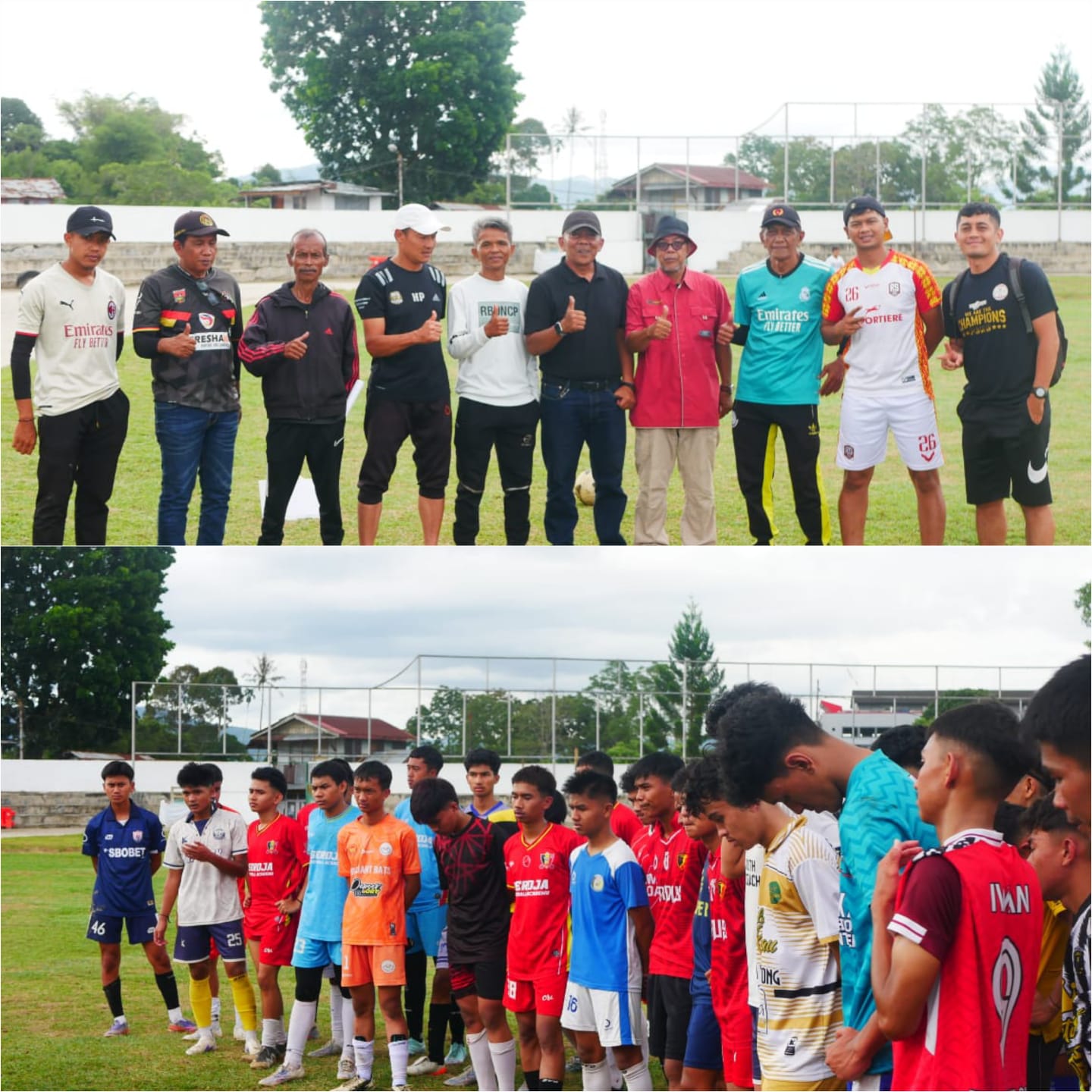 Ketua PSSI Bukittinggi dengan Sejumlah Senior dan Tokoh Sepak Bola Bukittinggi dan Panitia Seleksi Porprov 2026 (Foto:Minangsatu)